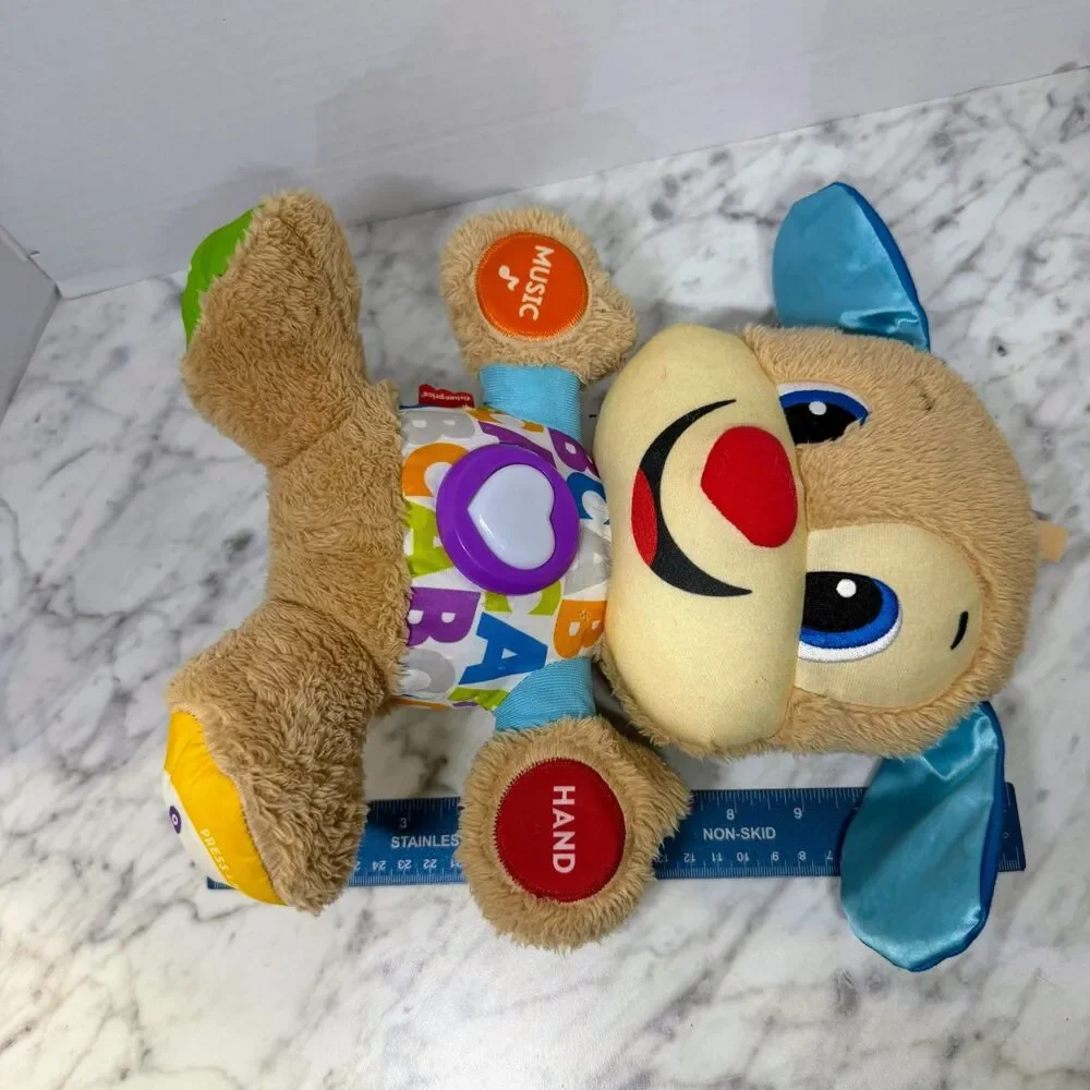 Fisher-Price Laugh & Learn Smart Stages Puppy Plush Musical Learning Toy FDF21